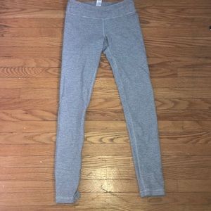 grey and white ivivva leggings
